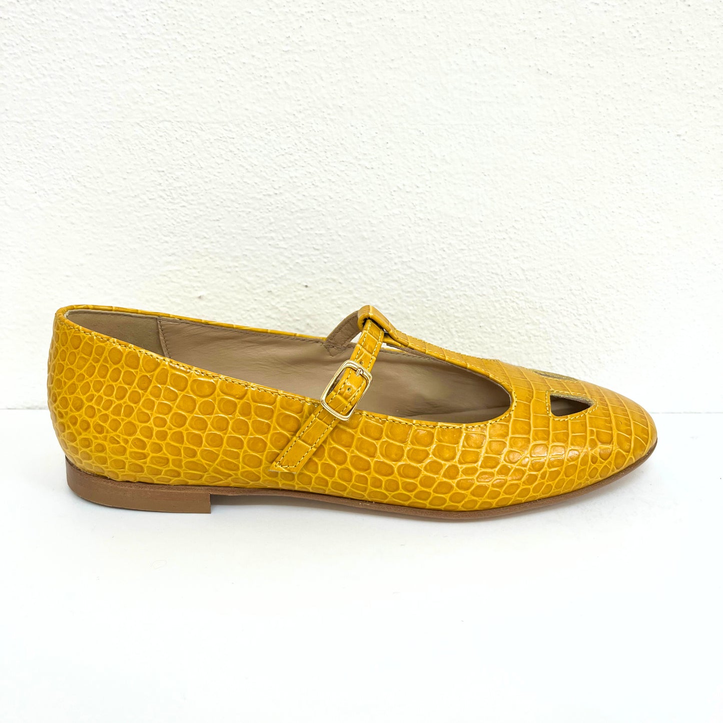 Leopoldina stampa cocco giallo