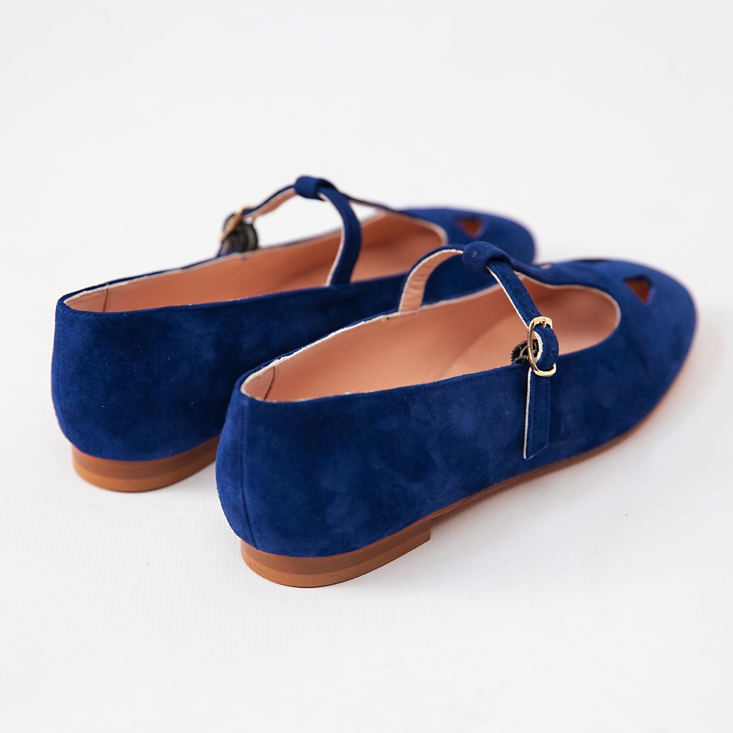 Leopoldina suede blu