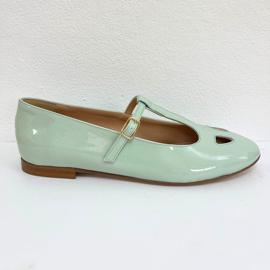 Leopoldina vernice verde giada